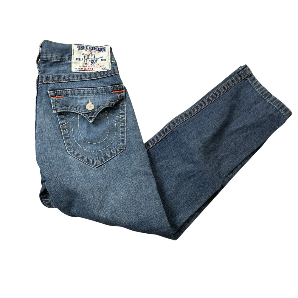 True Religion 31 Skinny Jeans 100% Cotton